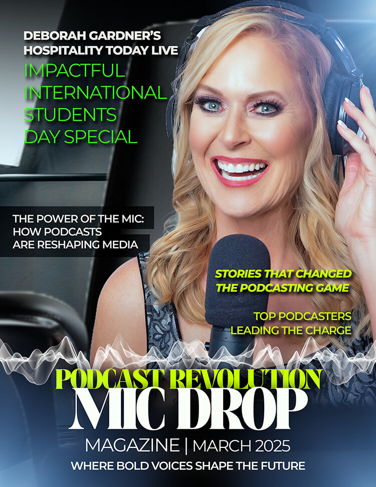 magazine cover podcast revolution