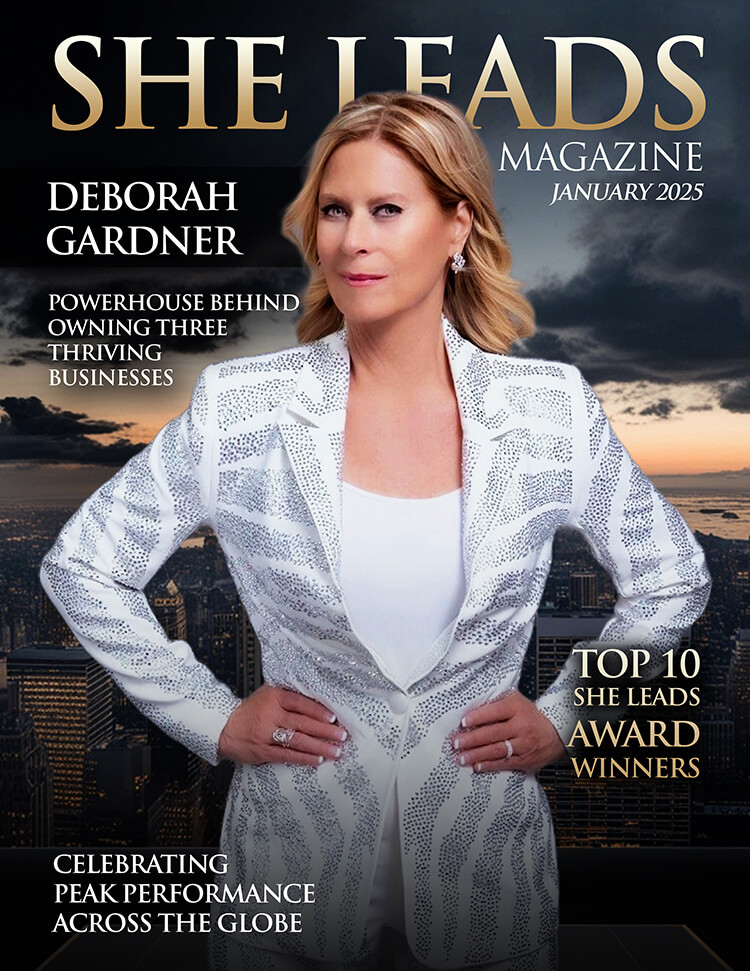 magazine cover she leads