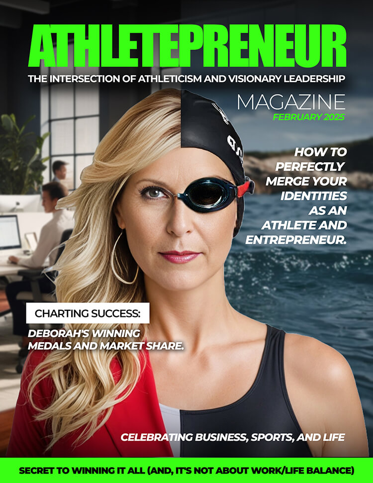 magazine cover athletepreneur